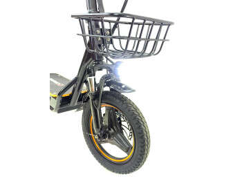Електросамокат Cruiser C1 PRO 14" (1000W 48V 24Ah) кошик + пластиковий бокс-4