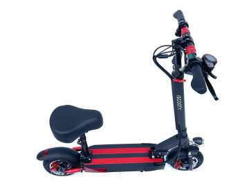 Электросамокат с Сиденьем E-Scooter M4 PRO  (1000W, 18Ah) +вольтметр +Ключи-пульты-1