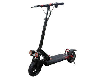 Електросамокат KugooKirin M4 PRO Plus (1000W, 18Ah) +Вольтметр +3 фари-0