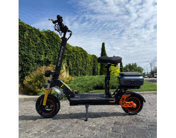 Электросамокат с сиденьем KugooKirin M5 PRO MAX (2000W, 26Ah)-9