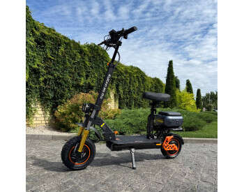 Электросамокат с сиденьем KugooKirin M5 PRO MAX (2000W, 26Ah)-10