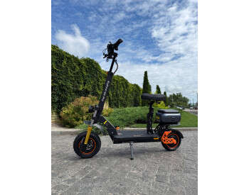 Электросамокат с сиденьем KugooKirin M5 PRO MAX (2000W, 26Ah)-11