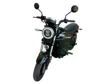 Электроскутер Cruzzer 2500 (2500W, 60V, 30Ah) Литий-ионный аккумулятор Чорный-1