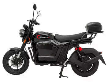 Электроскутер Cruzzer 2500 (2500W, 60V, 30Ah) Литий-ионный аккумулятор Чорный-2