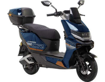 Электроскутер Двухместный Crosser CR20 (2500W, 72V/30Ah) Синий-0