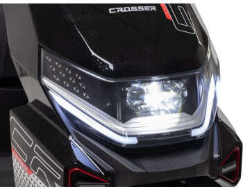Электроскутер Двухместный Crosser CR20 (2500W, 72V/30Ah) Синий-3