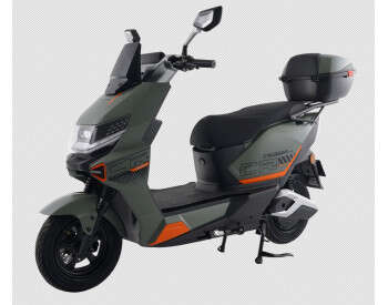 Электроскутер Двухместный Crosser CR20 (2500W, 72V/30Ah) Зеленый-0
