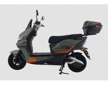 Электроскутер Двухместный Crosser CR20 (2500W, 72V/30Ah) Зеленый-6
