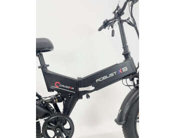 Электровелосипед Фетбайк ROBUST X8 (1200W, 48V, 24Ah) Черный-5