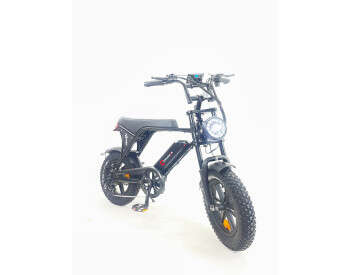 Электровелосипед Фетбайк Cruzzer V8 mini Задний привод (750W, 48V, 18Ah)-0
