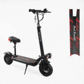 Электросамокат Best Scooter BS-90711 с сиденьем (800W, 48V, 15Ah) Черный