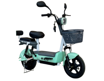 Электроскутер Двухместный Corso RSM-60093 (500W; 48V/20Ah) Бирюзовый-0
