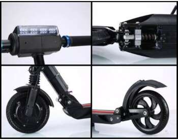 Електросамокат Kugoo S3 (Jilong) Чорний-4