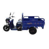 Грузовой трёхколёсный электроскутер-самосвал CROSSER Cargo 16" (1200W 60V, 45Ah) Синий