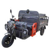 Грузовой трёхколёсный электроскутер-самосвал CROSSER Cargo 16" (1200W 60V, 45Ah) Серый